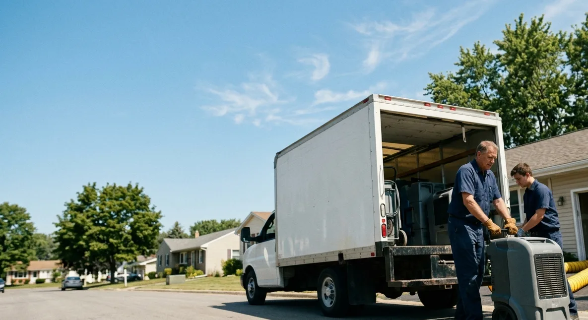 Water Damage Cleanup in Bluffton, TX near me